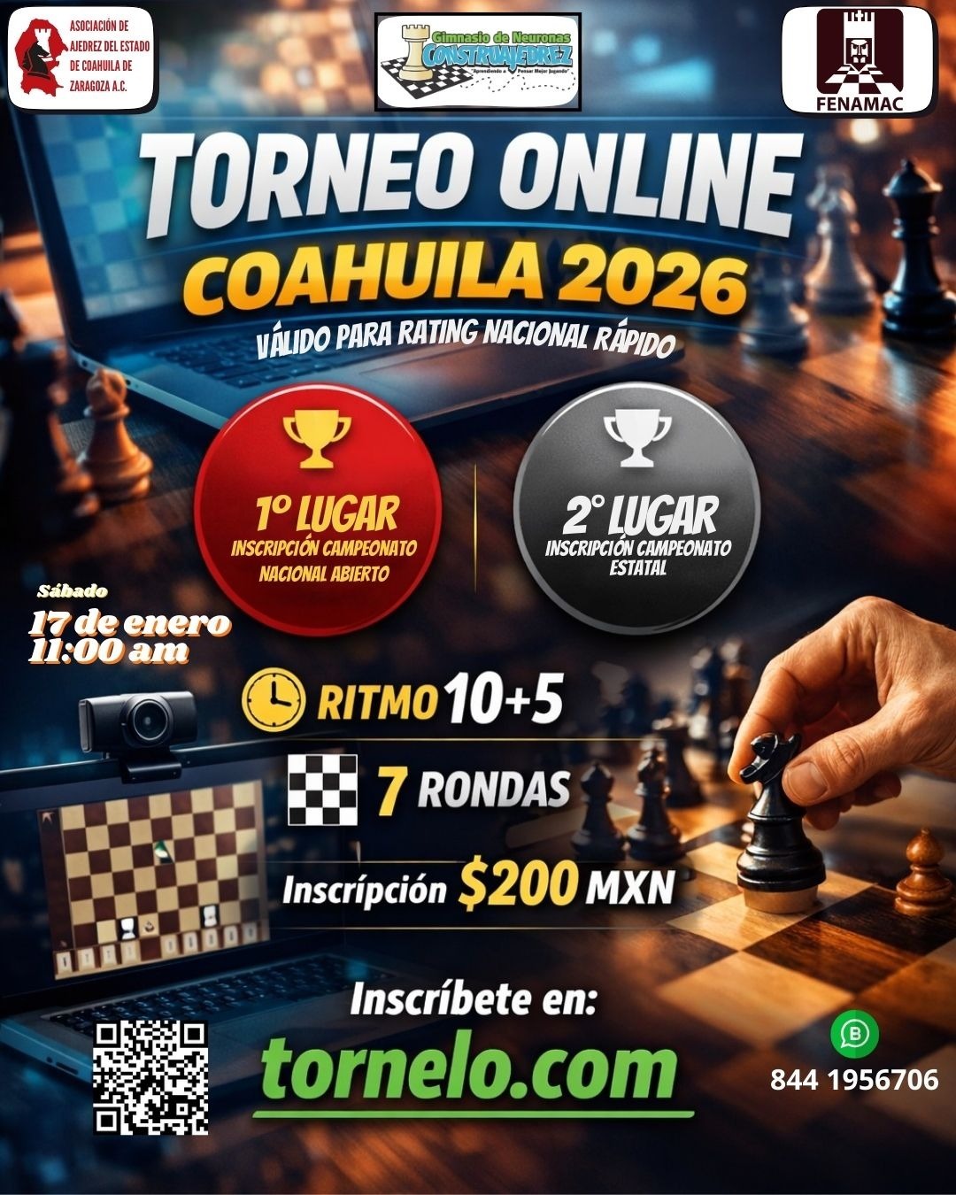 Invitación Torneo Online